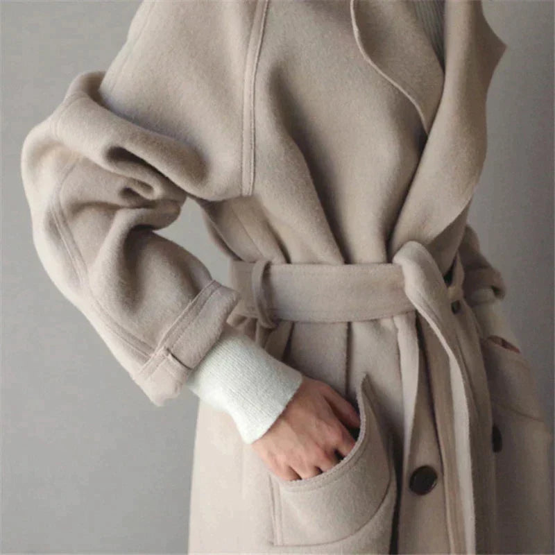 Isabelle Fournier | Lange Dames Trenchcoat
