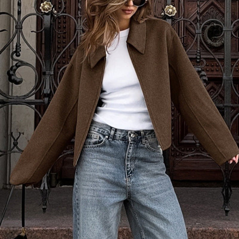 Camille Lefèvre | Cropped Wool Blend Jacket