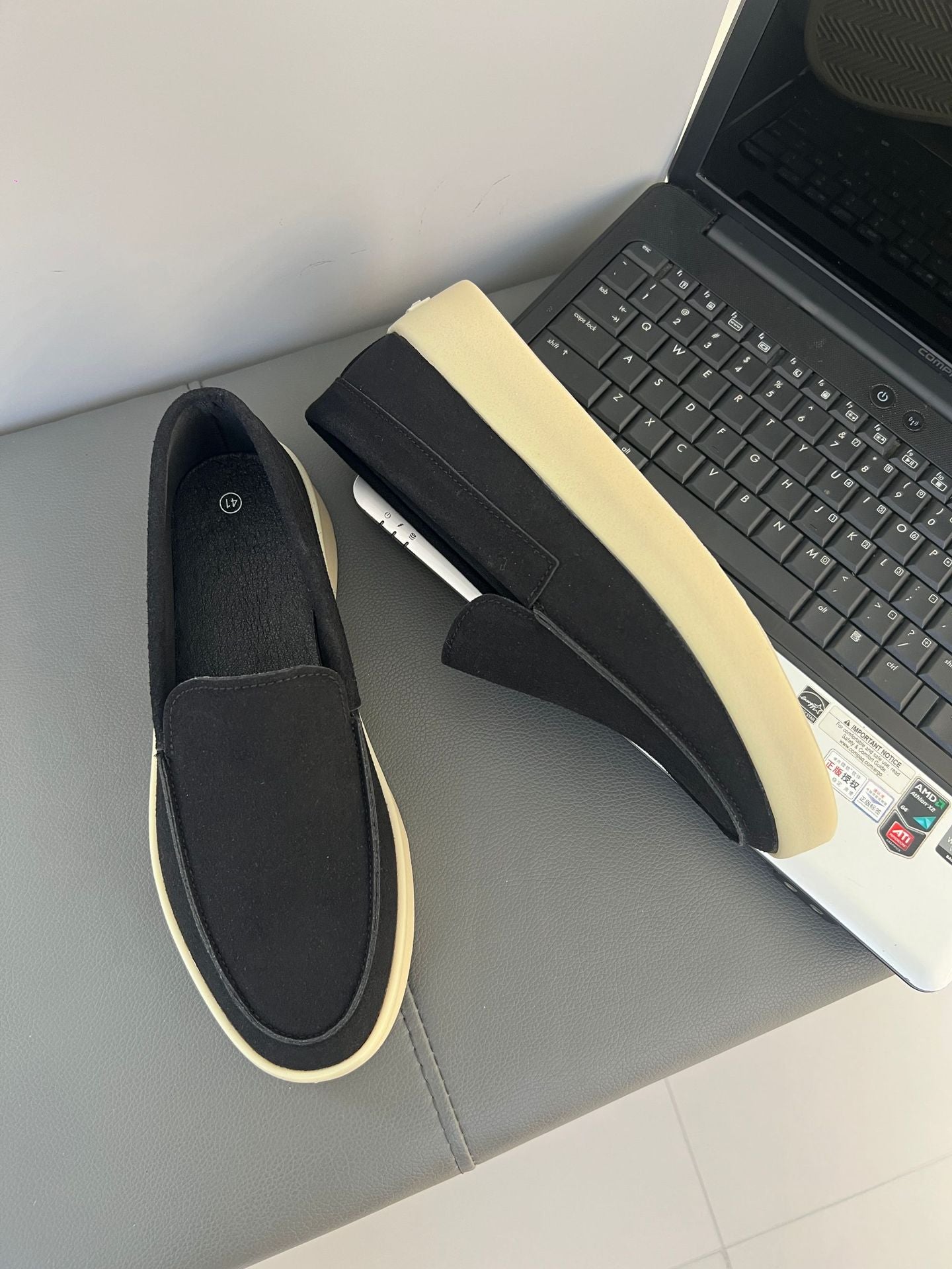 Rafael Cortés | Casual Matte Leren Herensneakers