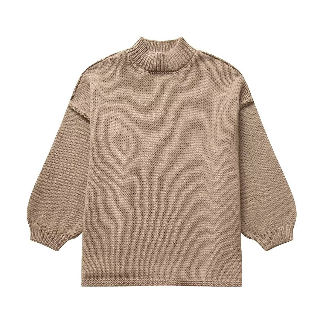 Aiko Nishimura | Japanse Casual Pullover van Zachte Polyester