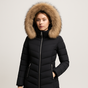 Daniëlla Morée | Luxe Donsjack met Bontkraag