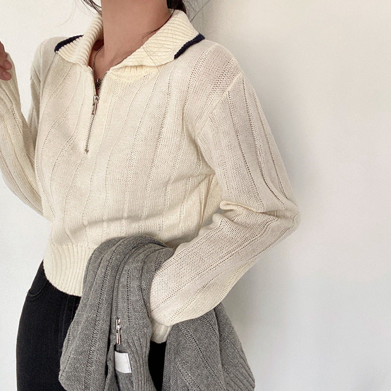 Río Janica | Dames pullover van elastische spandexmix