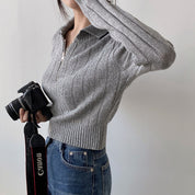 Río Janica | Dames pullover van elastische spandexmix