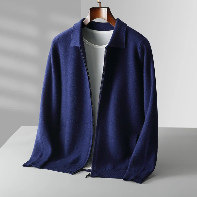Adrian de Vries | Luxe Heren Vest met Rits