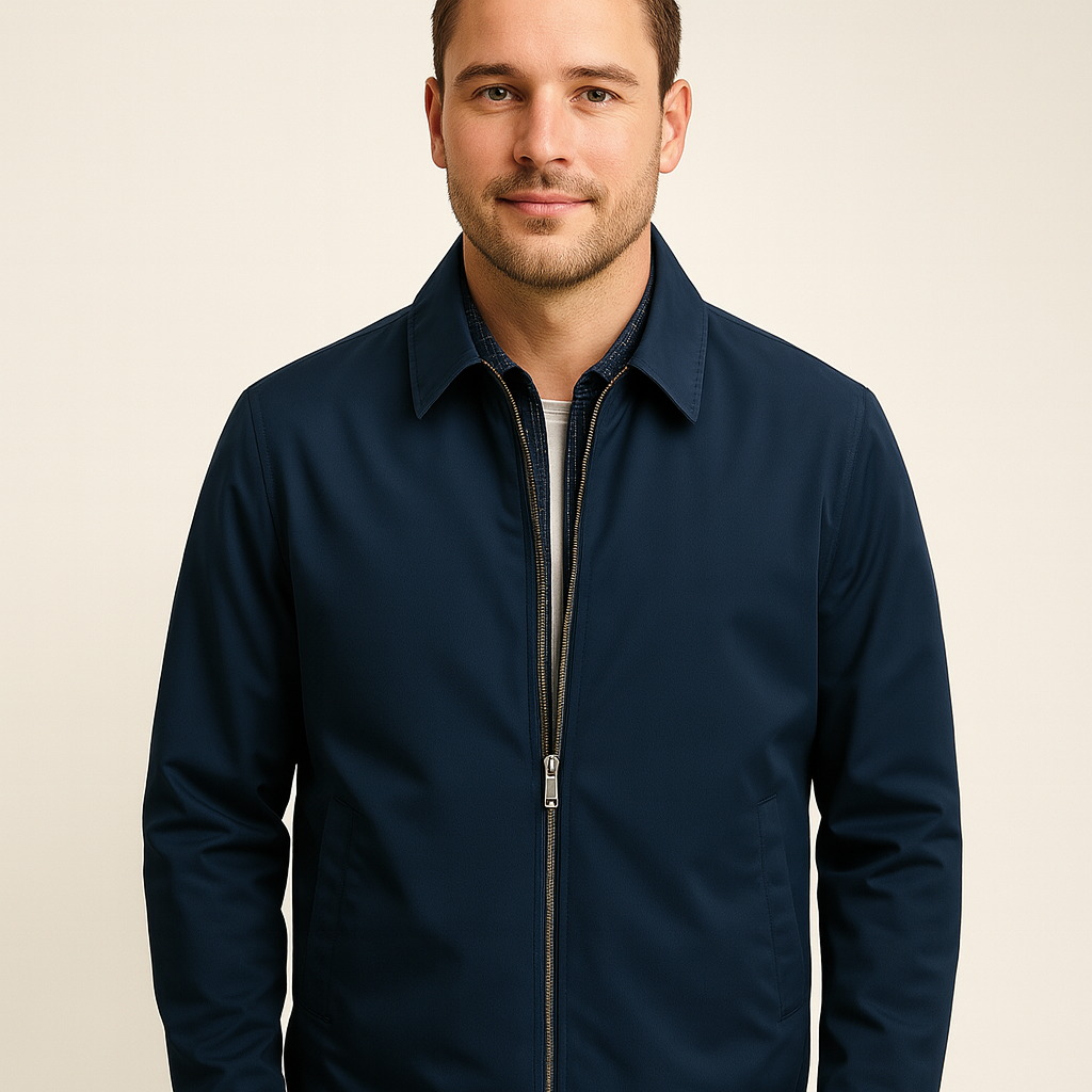 Adrien Moreau | Luxe Heren Zomerjas met Winddichte Afwerking
