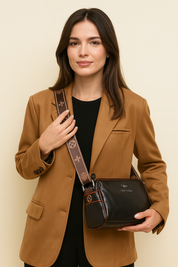 Alessia Romano | Luxe Dames Schoudertas van Vegan Leer