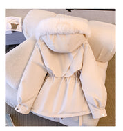 Amélie Luxe | Warme Damesjas met Bontkraag en Getailleerd Design