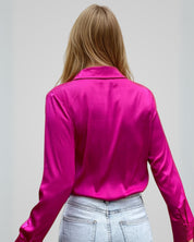 Aurelia Valente | Satijnen Blouse met Tijdloze Klasse