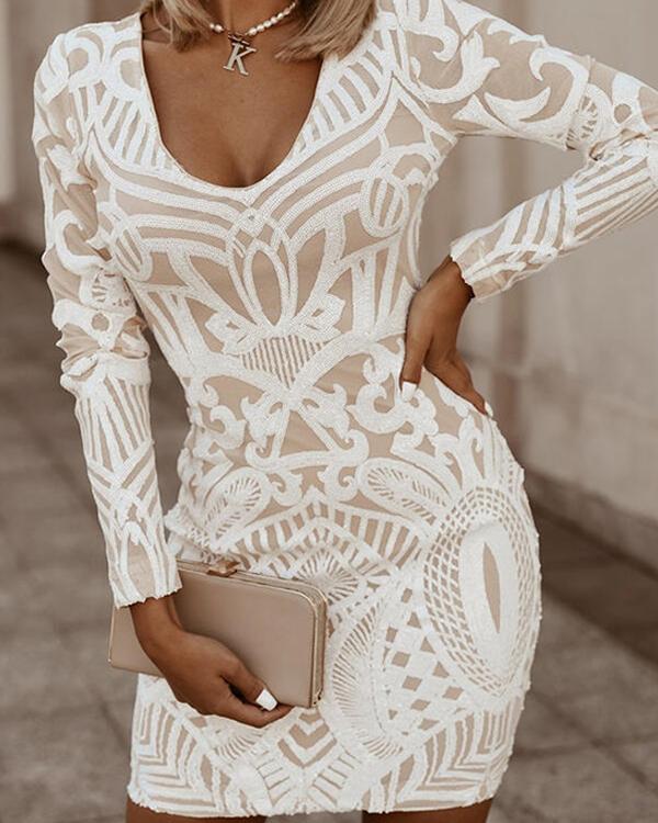 Camilla D’Or | Luxe Bodycon Jurk met V-hals