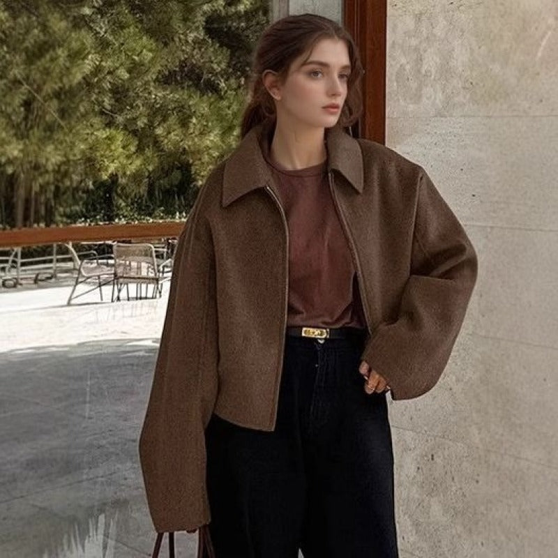 Camille Lefèvre | Cropped Wool Blend Jacket