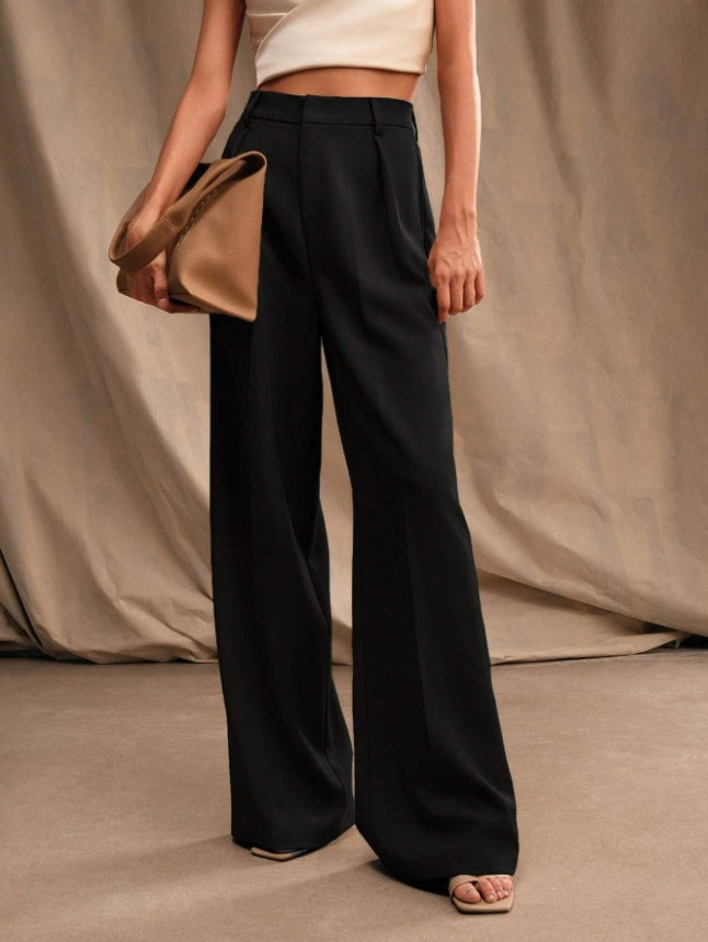 Camille Verlaine | Élise High-Waist Wide Leg Broek