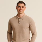 Castello Laurent | Luxe Heren Polotrui van Wol