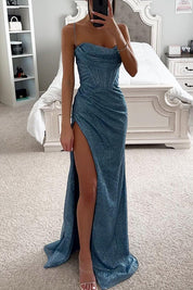 Celeste Milano | Luxe Maxi Avondjurk met Pailletten en Korset