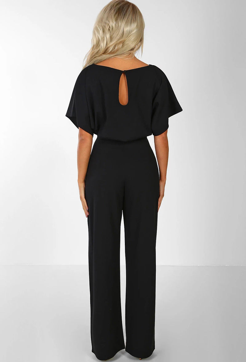 Chanel van Westen | Elegante Dames Jumpsuit met Hoge Taille en Soepele Pasvorm