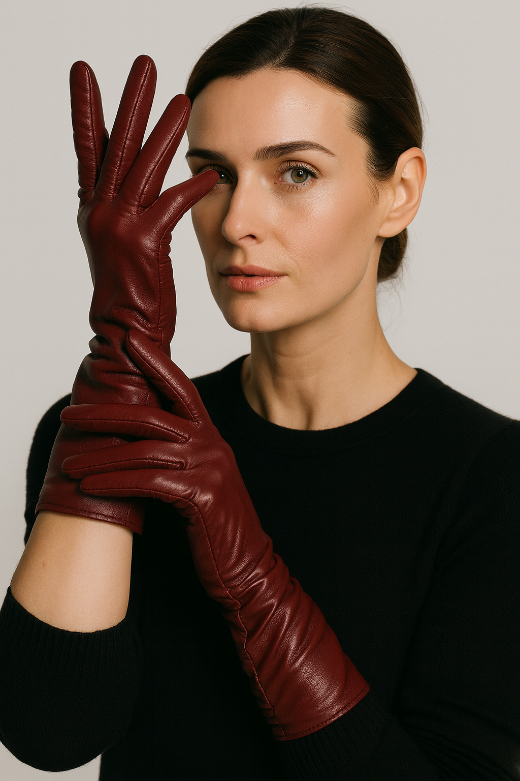 Claire Dupont | Elise Klassieke Leren Handschoenen