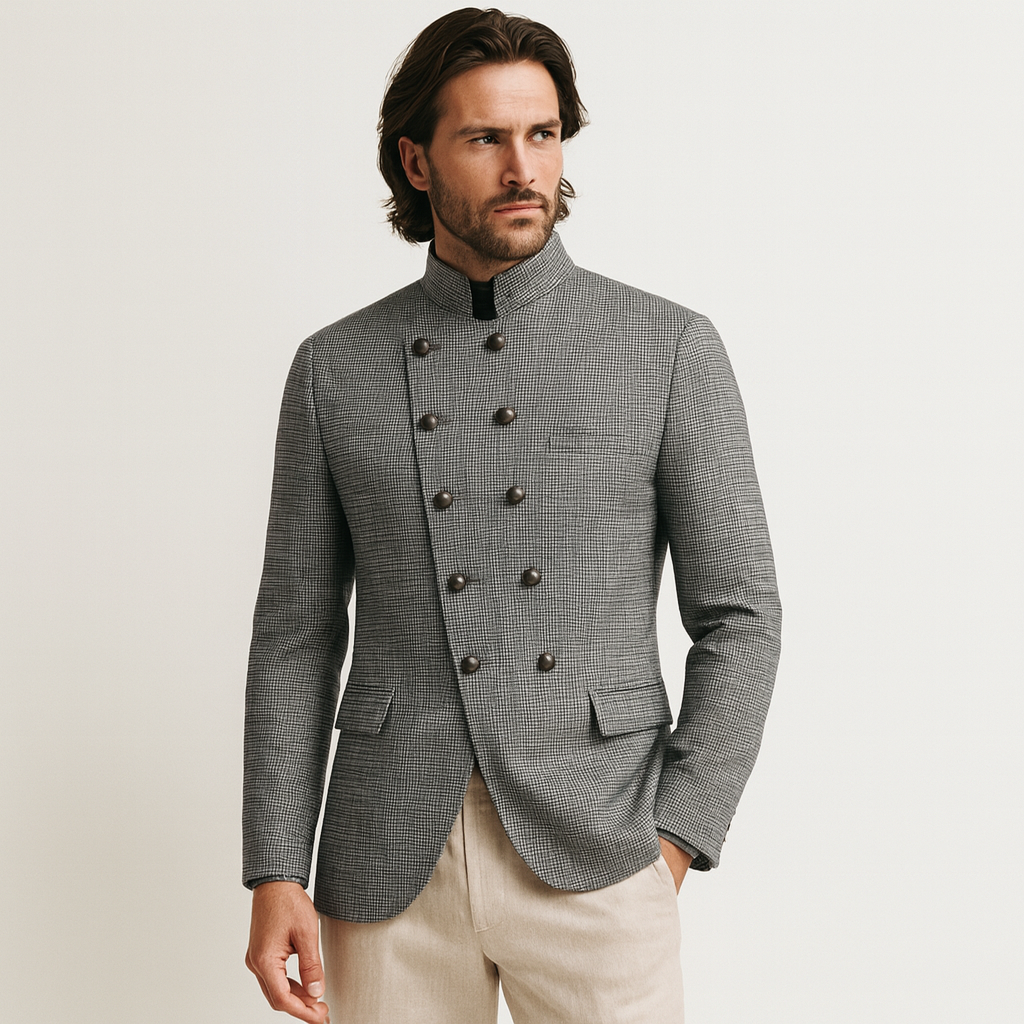 Fernando Paulo | Chiffon Slim Fit Banquet Top Luxe Edition