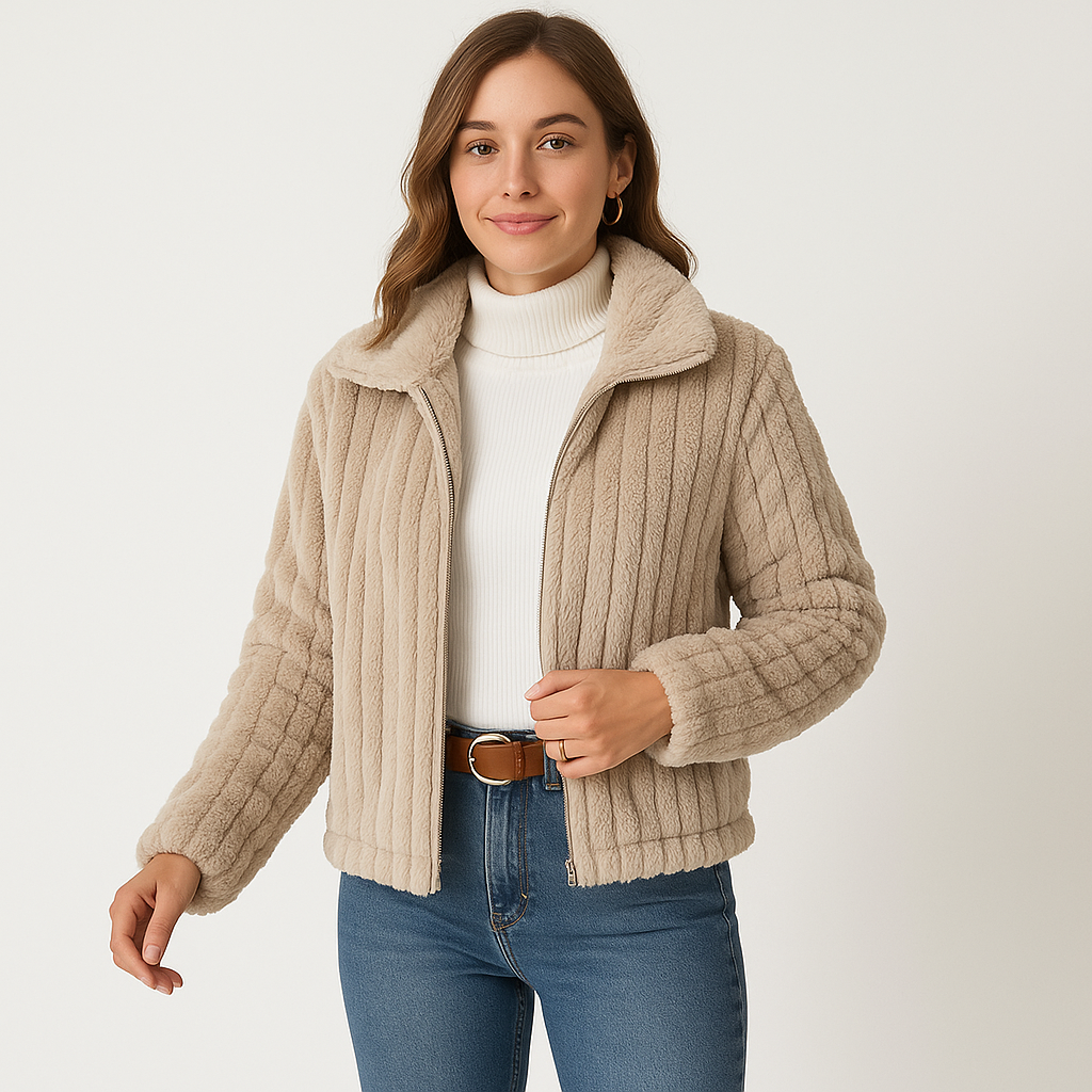 Clémence Duvall | Noa Elegant Lang Fleece Vest