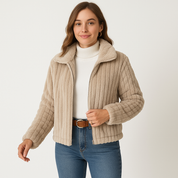 Clémence Duvall | Noa Elegant Lang Fleece Vest