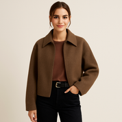 Camille Lefèvre | Cropped Wool Blend Jacket