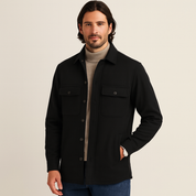 Noir Élan | Heren Overshirt Jacket