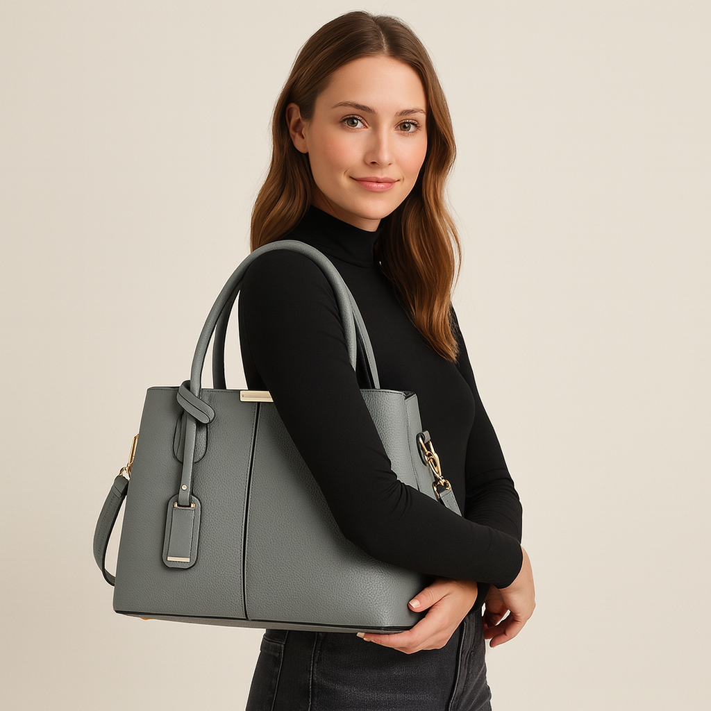 Giulia Marino | Elegante PU Leren Handtas met Luxe Afwerking