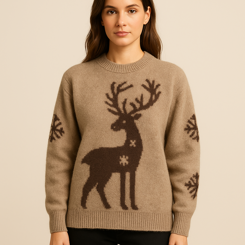 Valentina Moreau | Noël Luxe Kersttrui voor Dames