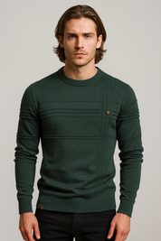 Vincenzo Moretti | Luxe Fijngebreide Heren Trui