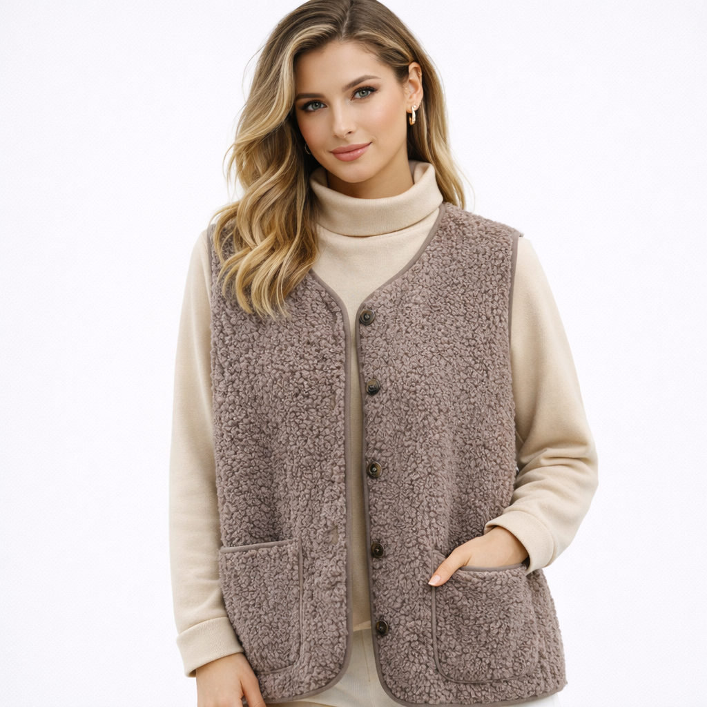 Élodie Marant | Warme Fleece Bodywarmer voor Dames