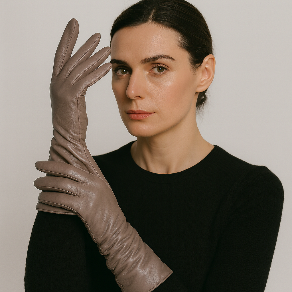 Claire Dupont | Elise Klassieke Leren Handschoenen