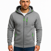G-TEC | Wollen Heren Hoodie Vest Met Rits
