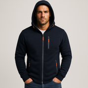G-TEC | Wollen Heren Hoodie Vest Met Rits