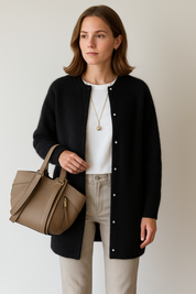 ZAAN Original | Wol-Mohair Vest met Tijdloze Elegant