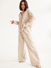 Chloa Loungewear | Oversized Katoenen Dames Loungewear Set