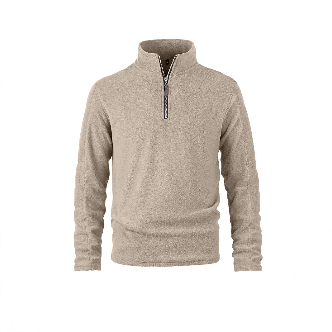 Christophe_van_Oers_Heren_Pullover_met_Wolvoering_van_Fleece_Beige_6.jpg