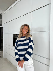 Clara Heida | Gestreepte Oversized Pullover