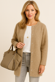 ZAAN Original | Wol-Mohair Vest met Tijdloze Elegant