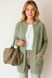 ZAAN Original | Wol-Mohair Vest met Tijdloze Elegant