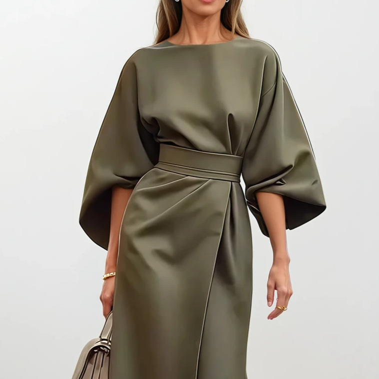 Claudine_Elegant_Luxe_Midi-Jurk_met_Ceintuur_Olijf.png