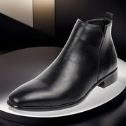 Matteo Cortese | Luxe Frosted Wedge Instappers