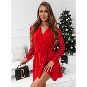 Danika Poulier | Elegante Polyester Jurk – Tijdloze Klasse & Vrouwelijke Charme