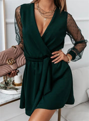 Danika Poulier | Elegante Polyester Jurk – Tijdloze Klasse & Vrouwelijke Charme