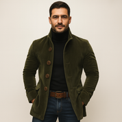 Dante Corduroy | Herenjas van Geribd Katoen met Tijdloze Pasvorm