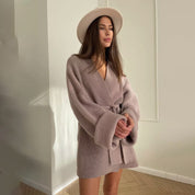 Elara Kim | Luxe Abstract Jacquard Sweater