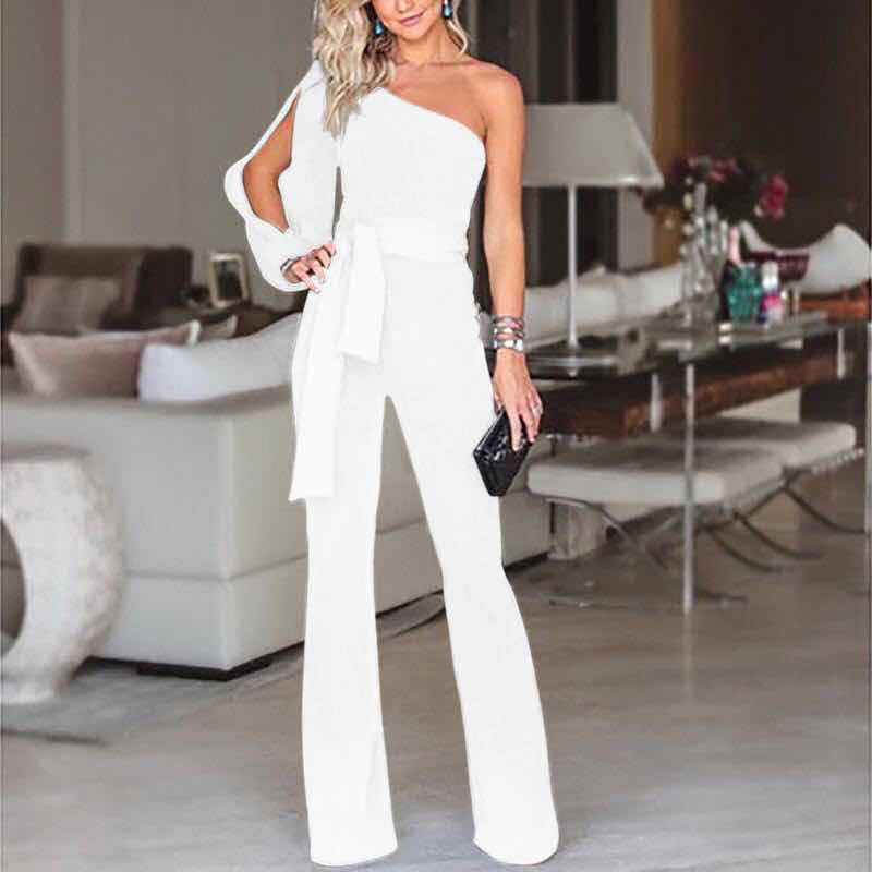 Claudia Firenze | Elegante Dames Jumpsuit met Open Mouwen