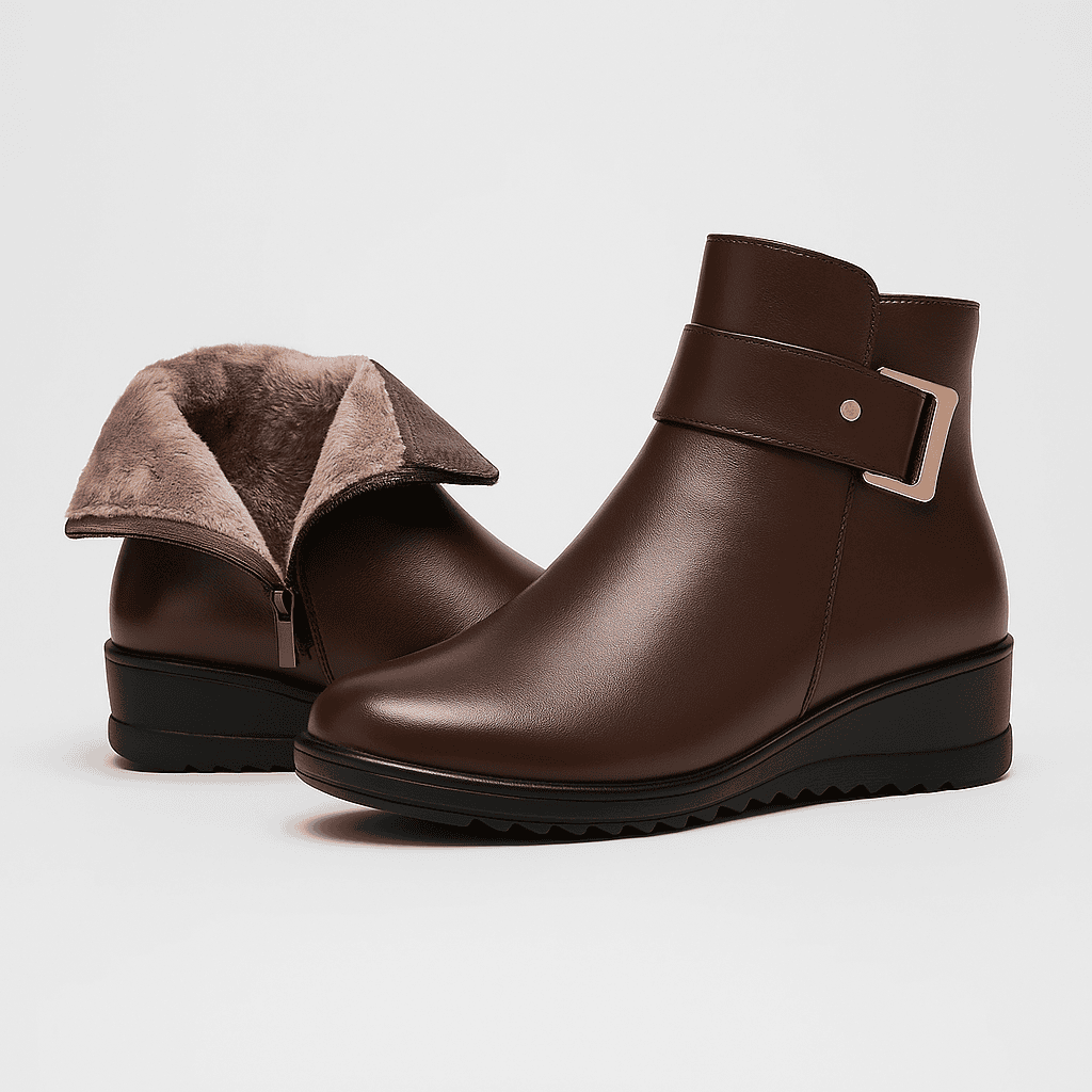 Elena Bellucci | Dames enkellaarsjes – tijdloze elegantie met warm comfort