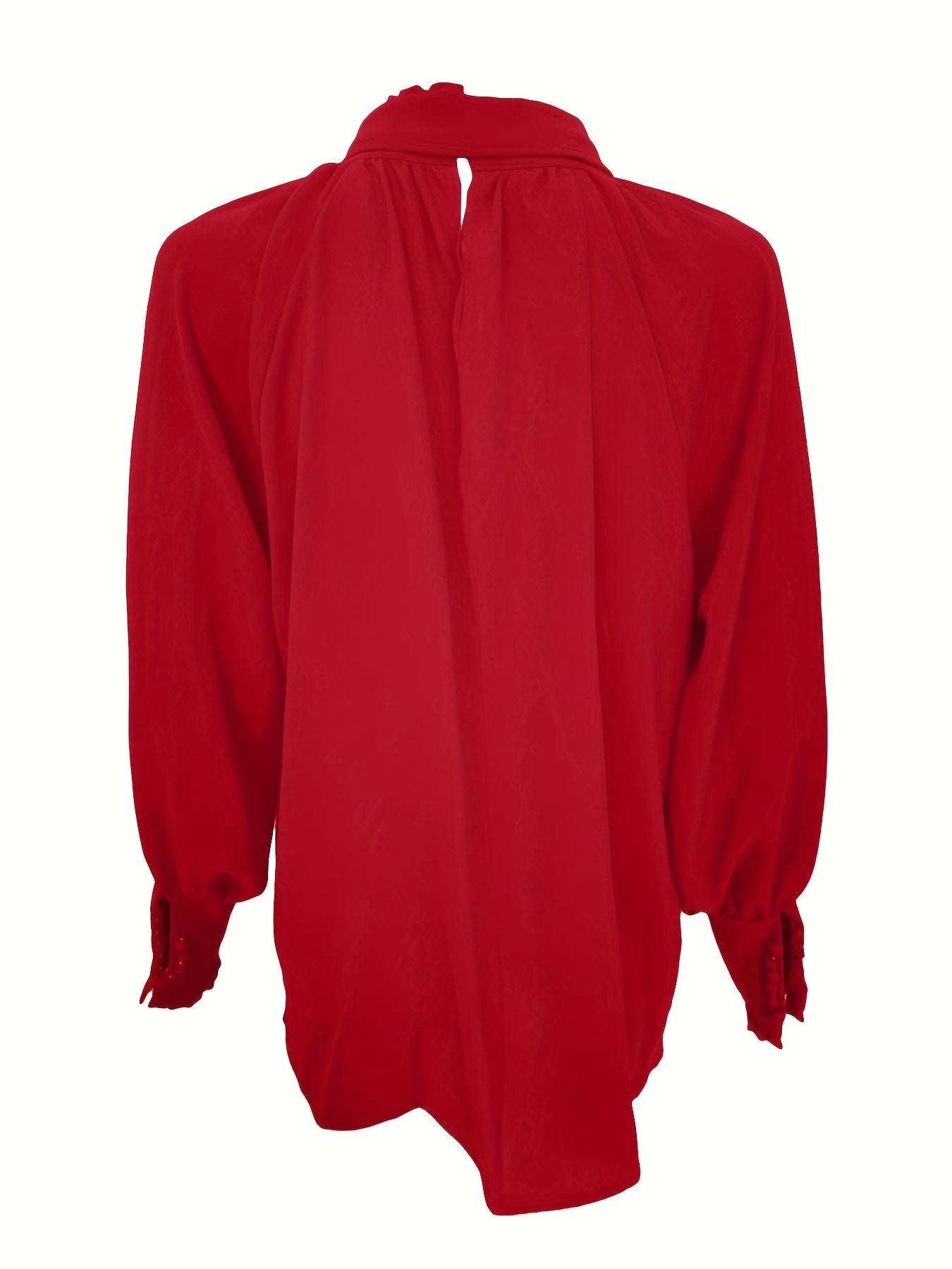 Elena Bellucci | Luxe Damesblouse met Strik en Ruches