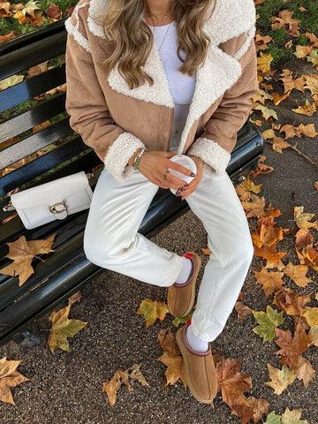 ZAAN Original | Luxe Suède Pantoffels met Schapenwol Voering