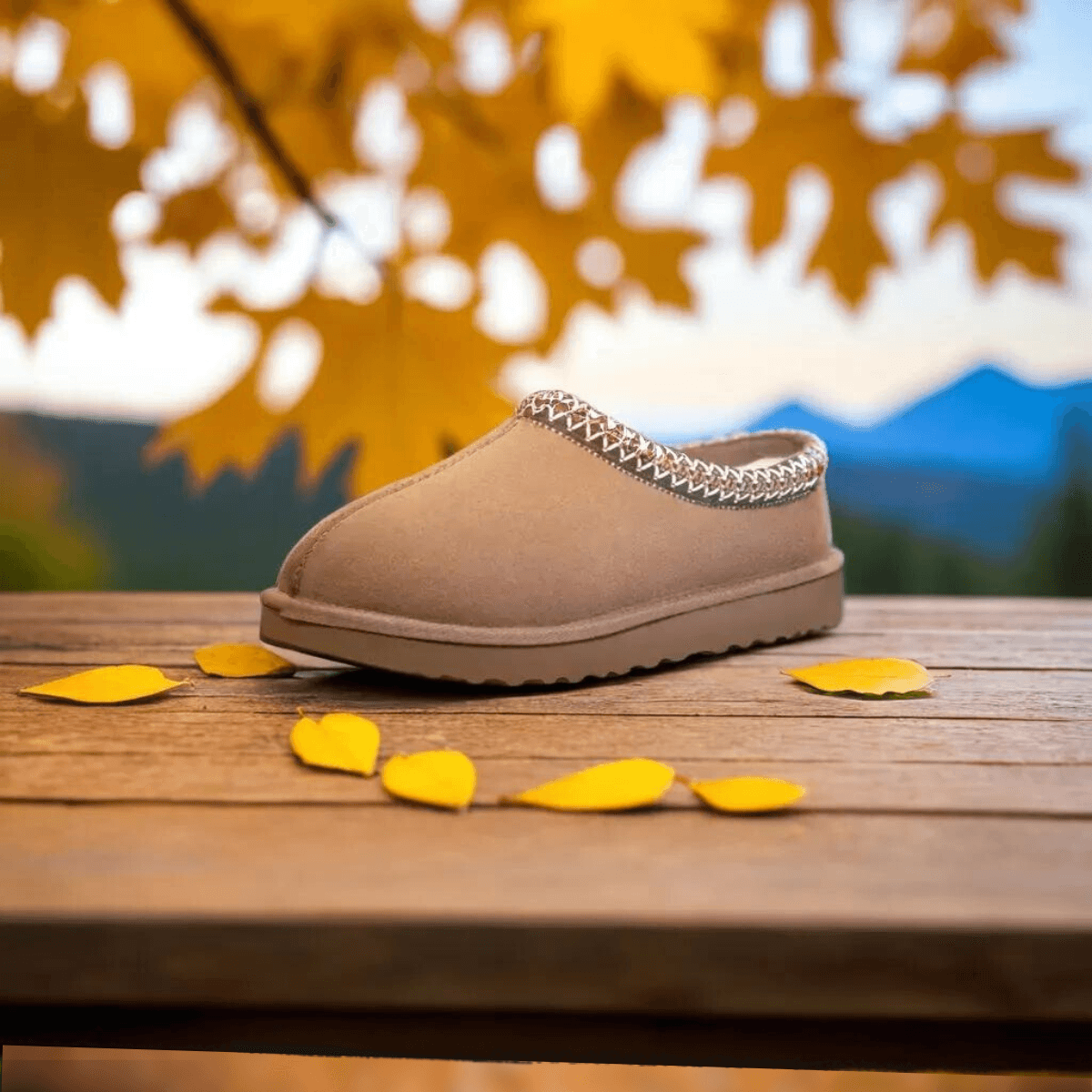 ZAAN Original | Luxe Suède Pantoffels met Schapenwol Voering