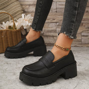 Elena Martel | Dames Plateauslippers met Moderne Elegantie