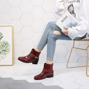 Elena Martel | Dames Regenlaarzen met Moderne Glans